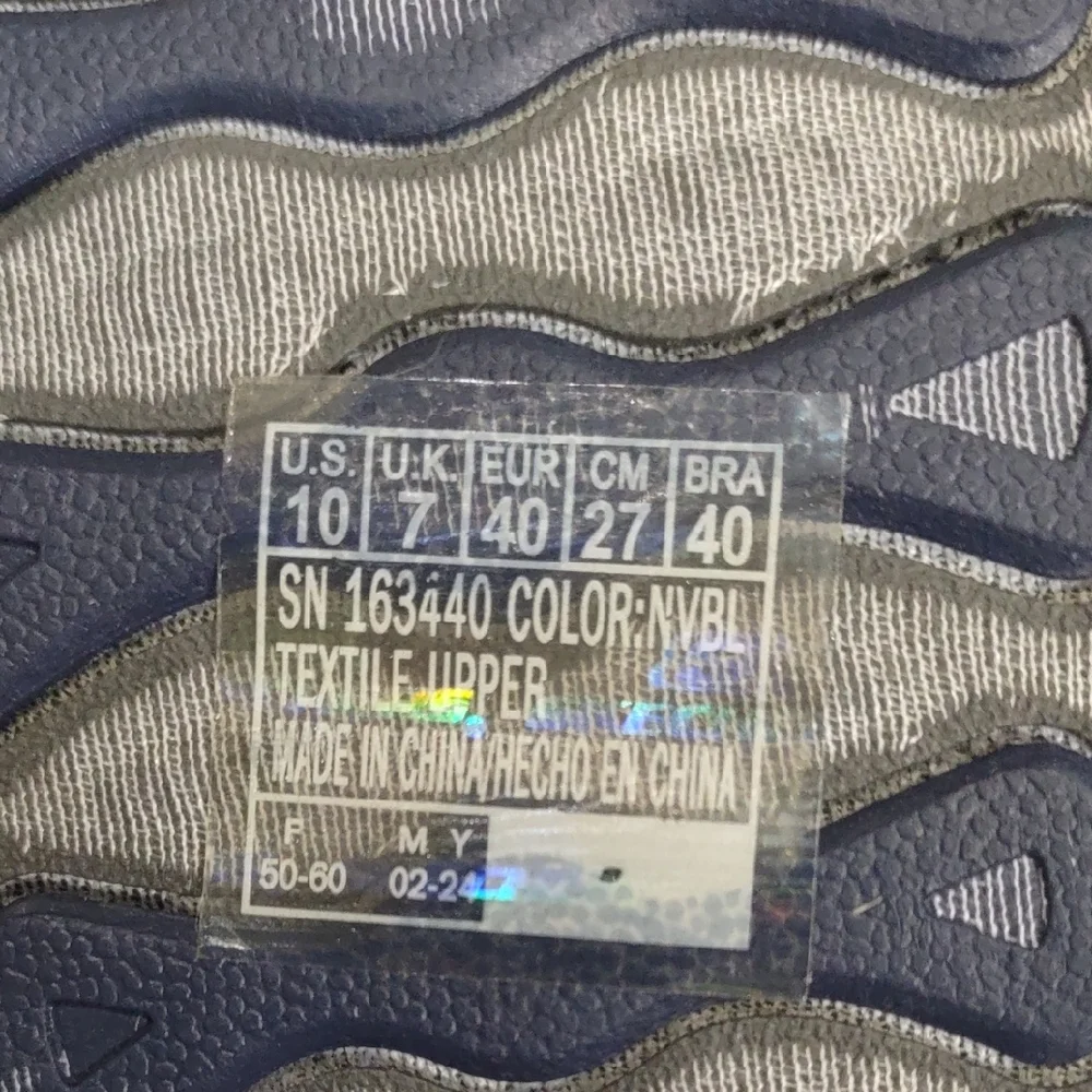 Skechers Blue Strappy Sandals, Size 10 - Picture 14 of 17